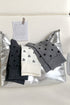 Ribbed Knit Bow Accent Crew Length Socks