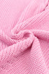 Ribbed Knit Collared V Neck Pullover Sweater