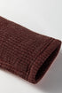Ribbed Knit Corduroy Button Front Flap Pocket Shacket Jacket