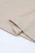 Ribbed Knit Crew Neck Sheer Sleeve Top
