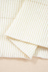 Ribbed Knit Pumpkin Pattern Crew Neck Sweater