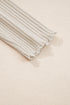 Ribbed Lace Neckline Button Accent Lettuce Edge Top