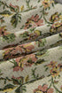 Ribbed Retro Floral Patchwork Corduroy Shirt Jacket