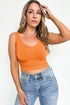 Ribbed Seamless Cropped Tank Top