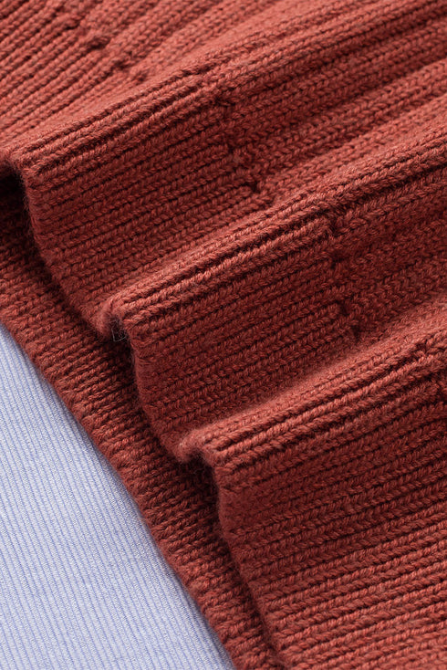 Ribbed Spaghetti Strap Cropped Knitted Tank Top