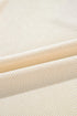 Ribbed Texture Color Block Partial Button Collared Top