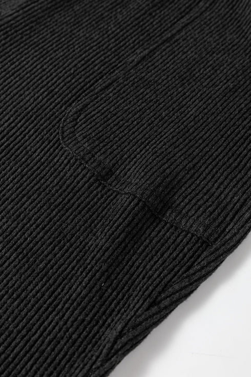 Ribbed Texture Drawstring Active Athletic Jogger Pants