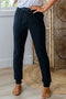 Ribbed Texture Drawstring Active Athletic Jogger Pants
