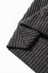Ribbed Texture Long Sleeve Zip Up Everyday Hoodie