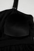 Ribbed Textured Scalloped Trim Swim Dress Swimwear