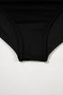 Ribbed Textured Scalloped Trim Swim Dress Swimwear