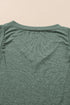Ribbed V Neck Sleeveless Soft Jersey Knit Tank Top