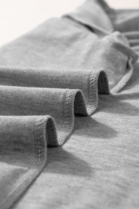 Ribbed V Neck Sleeveless Soft Jersey Knit Tank Top