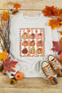 Ribbon Pumpkin Graphic Crew Neck Pullover Sweatshirt