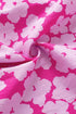 Ric Rac Trimmed Floral Print Ruffle Sleeve Cotton Blouse