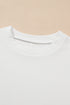 Ricrac Trim Floral Ruffle Sleeve Mixed Media Top