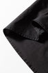 Ricrac Trim Patchwork Pattern Puff Sleeve Shirt Collar Blouse
