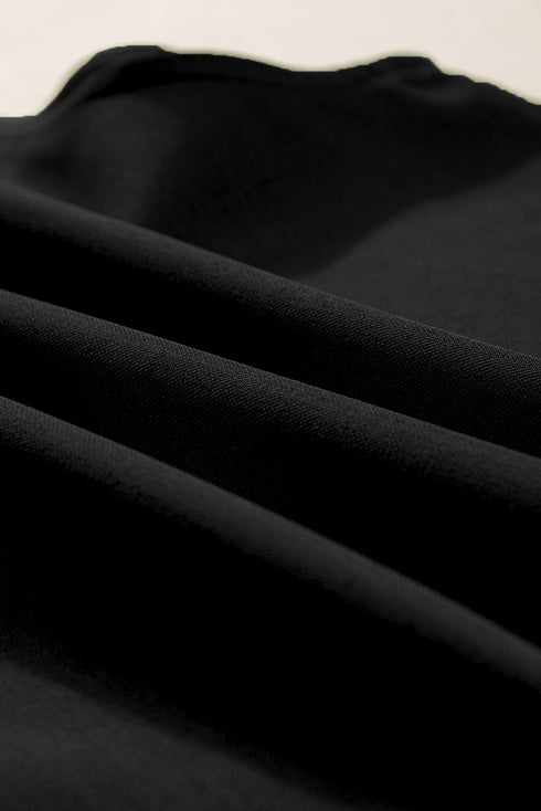 Ricrac Trim Tank Top Elastic Waist Shorts Set