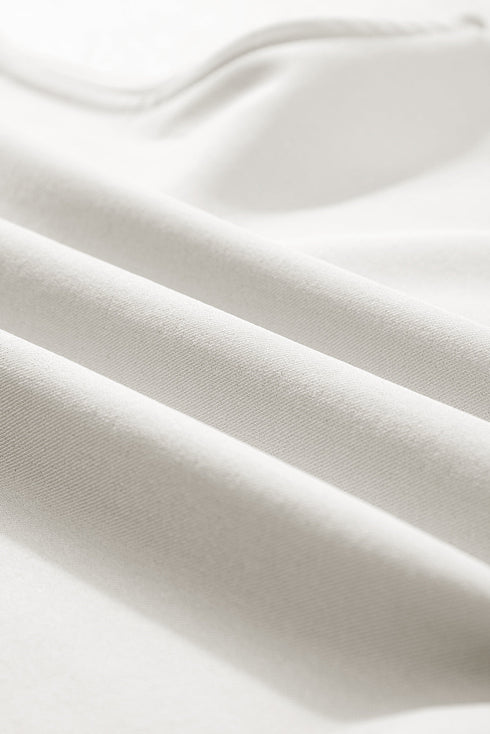 Ricrac Trim Tank Top Elastic Waist Shorts Set