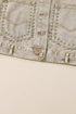 Rivet Studded Pocketed Denim Jacket