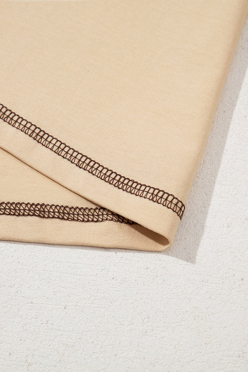 RODEO Horseshoe Embroidered Patch Pocket T Shirt