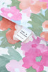 Romantic Floral Print Ruffle Trim Off Shoulder Blouse