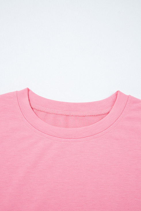 Romantic Lace Bell Sleeve Ruffle Cuff Pullover Knit Top