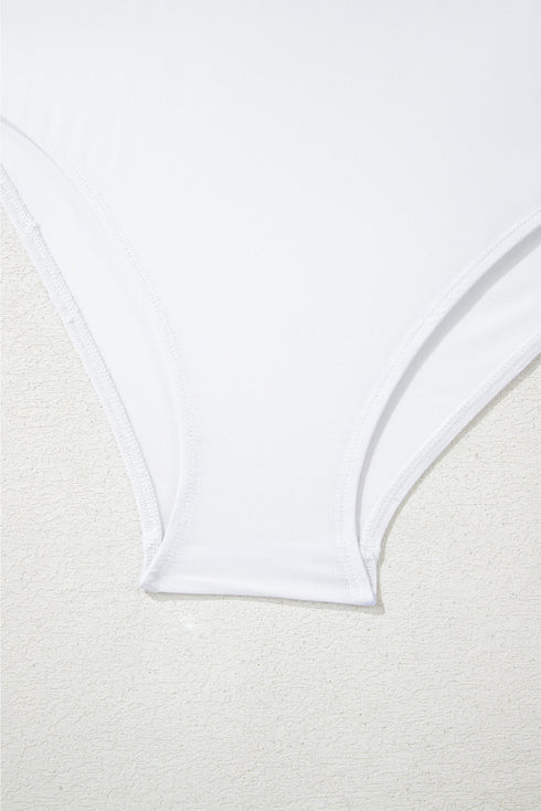 Rose Geometric Printed Drawstring Waist Beach Shorts with Pockets