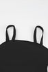 Ruched Square Neck Tummy Control Swim Dress