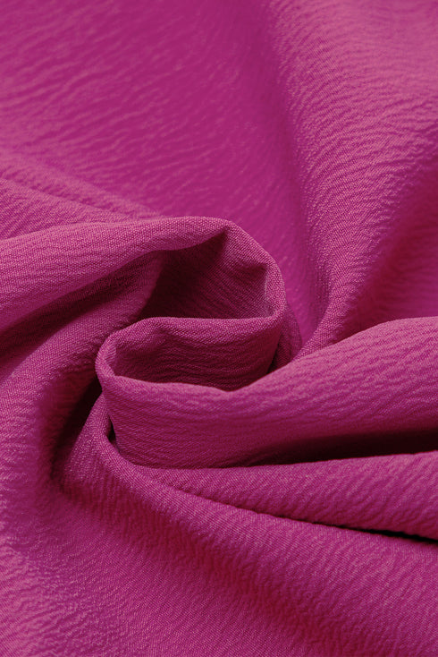 Ruffle Sleeve Smocked Bodice Woven Maxi Dress