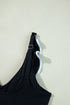 Ruffle Trimmed Surplice Neck One Piece Swimsuit