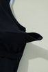 Ruffle Trimmed Surplice Neck One Piece Swimsuit