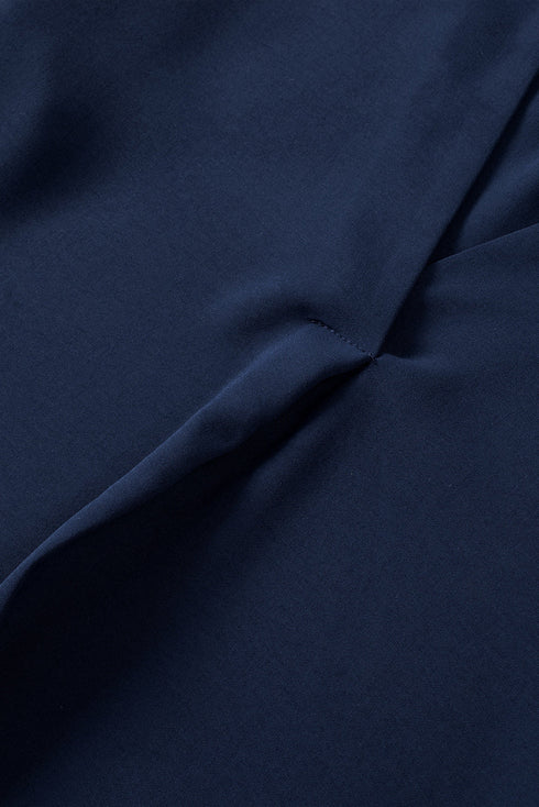 Ruffled Sleeve Shift Dress