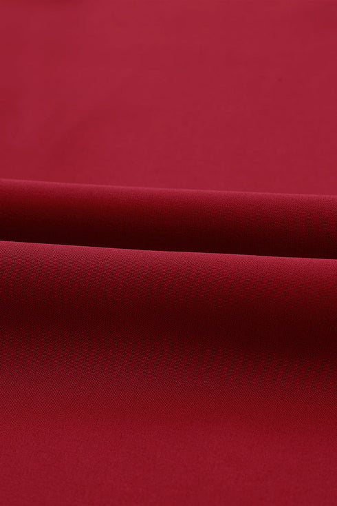 Ruffled Sleeve Shift Dress