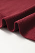 Ruffled Sleeve Slim Fit V Neck Stretch Viscose Top