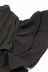 Ruffled V Neck Flutter Sleeve Shift Dress