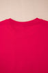Santa Baby Script Graphic Holiday Crew Neck Sweatshirt