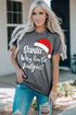 Santa Why You Be Judgin Graphic T-Shirt