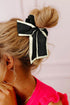 Satin Bow Knot Decorative Trim Hair Scrunchie