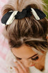 Satin Bow Knot Decorative Trim Hair Scrunchie