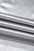 Satin Finish Muscle Shoulder Ribbed Trim Top