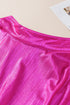 Satin Ruched Sleeve Knotted Open Back Blouse