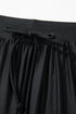 Scalloped Hem Drawstring Waist Pull On Shorts