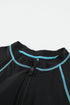 Seam Contoured Zip Front Wetsuit