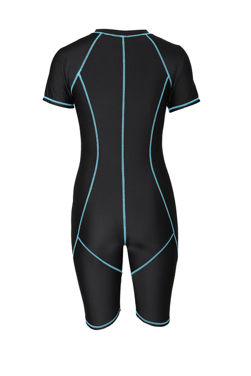Seam Contoured Zip Front Wetsuit