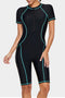 Seam Contoured Zip Front Wetsuit