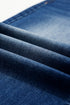 Seam Detail Raw Hem Ankle Length Denim Jeans