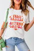 Seasonal Breeze And Leaves Quote Graphic T-Shirt
