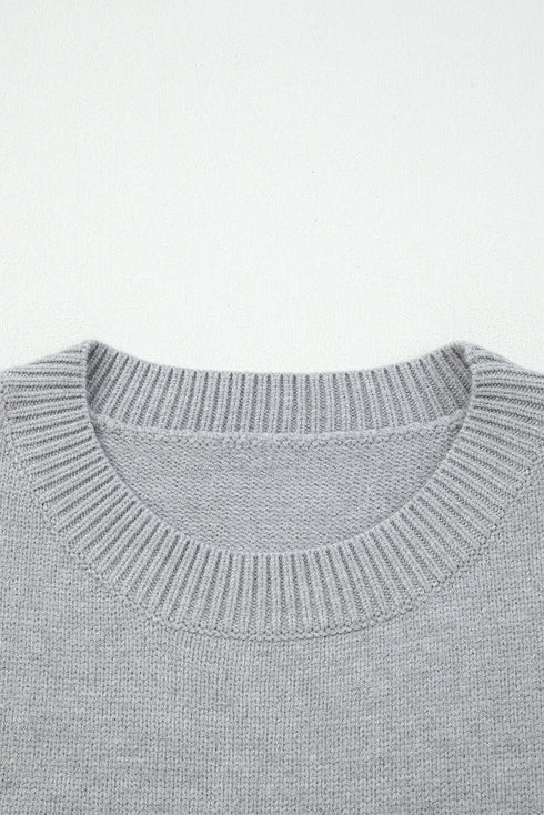 See You Cowboy Script Graphic Crew Neck Sweater
