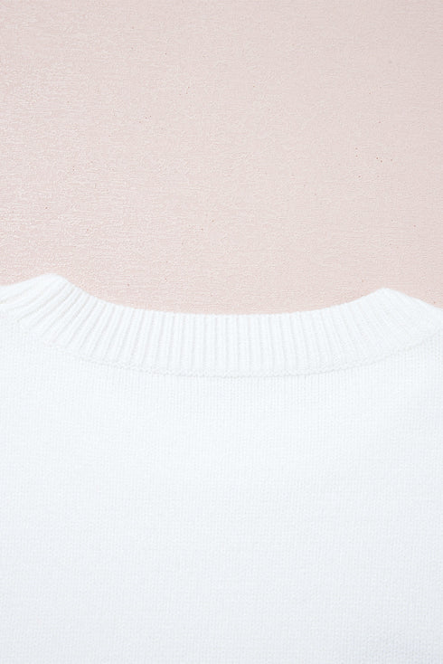See You Cowboy Script Graphic Crew Neck Sweater
